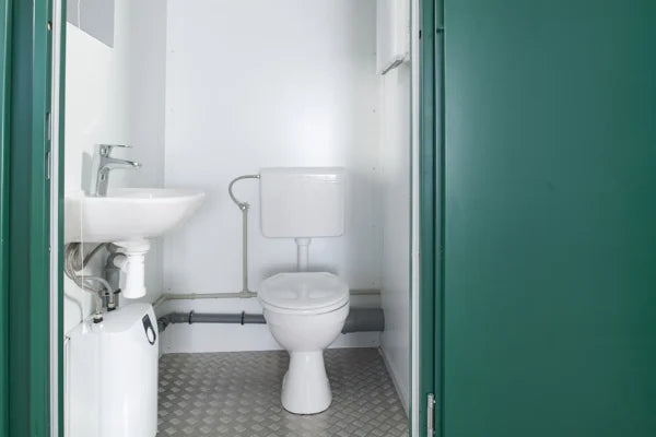 1+1 Double Mains Toilet 8Ft x 5Ft (Green) 3