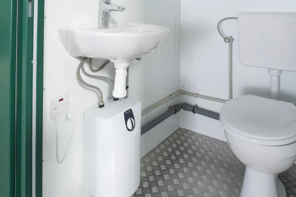 1+1 Double Mains Toilet 8Ft x 5Ft (Green) 5
