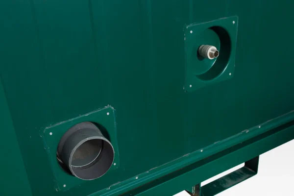 1+1 Double Mains Toilet 8Ft x 5Ft (Green) 7