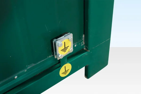 1+1 Double Mains Toilet 8Ft x 5Ft (Green) 8