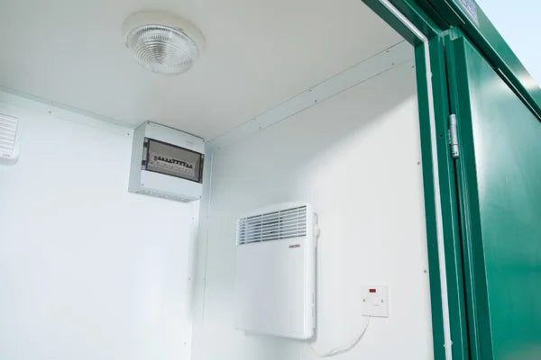 1+1 Double Mains Toilet 8Ft x 5Ft (Green) 9