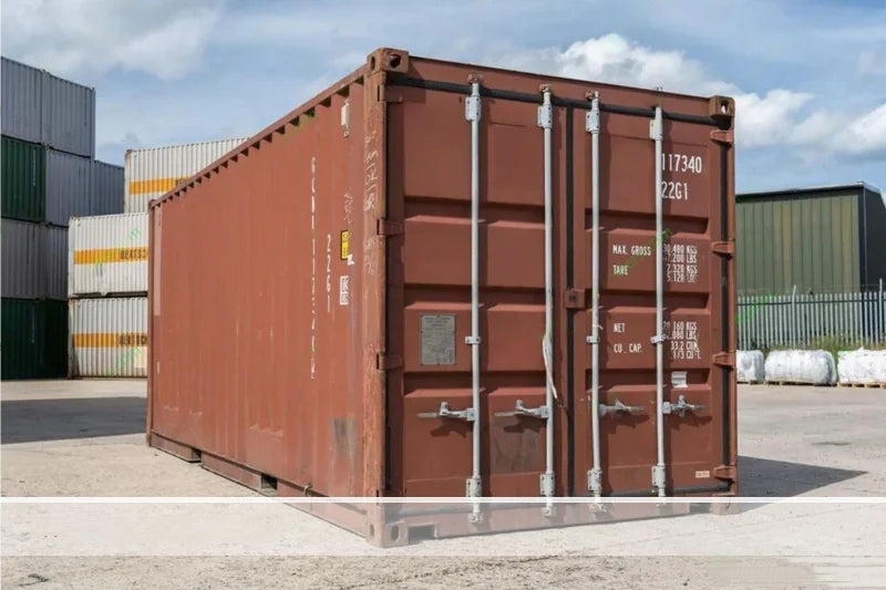 20' Standard wind- und wasserdichter Schiffscontainer