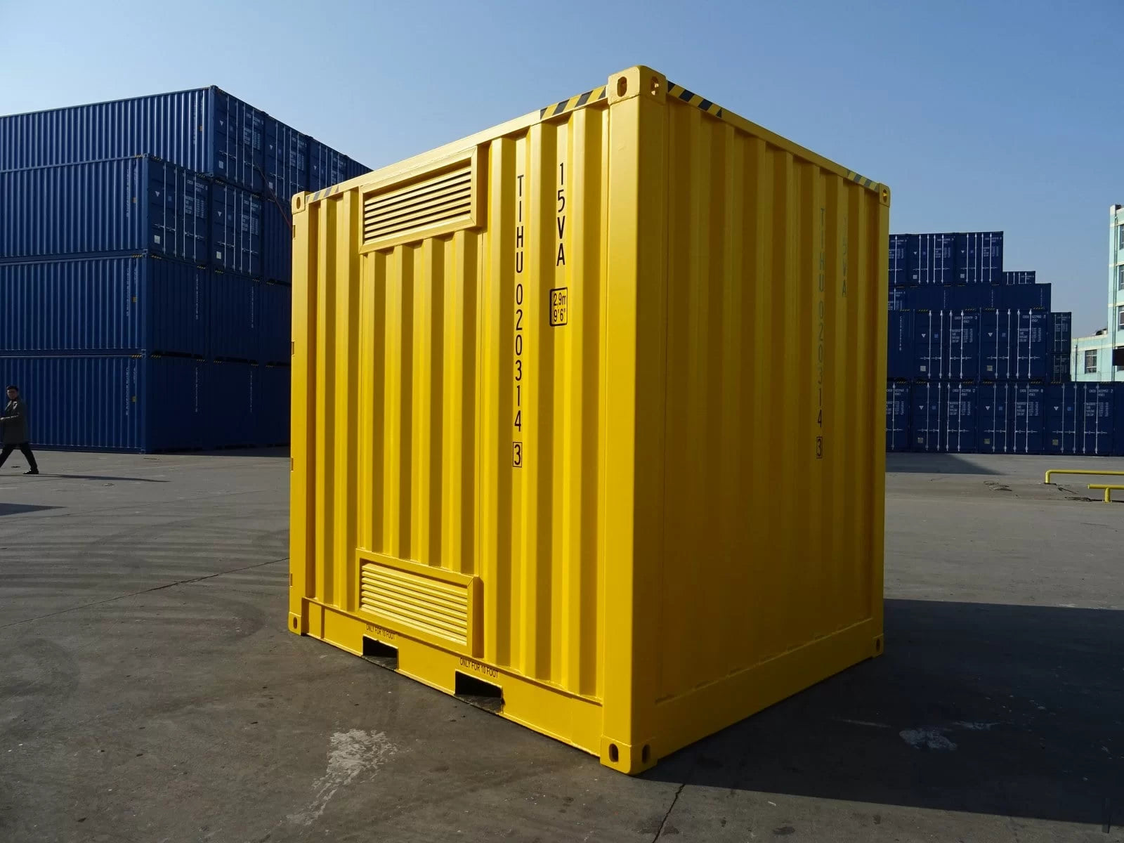 10' High Cube Gefahrgut-Versandcontainer 5