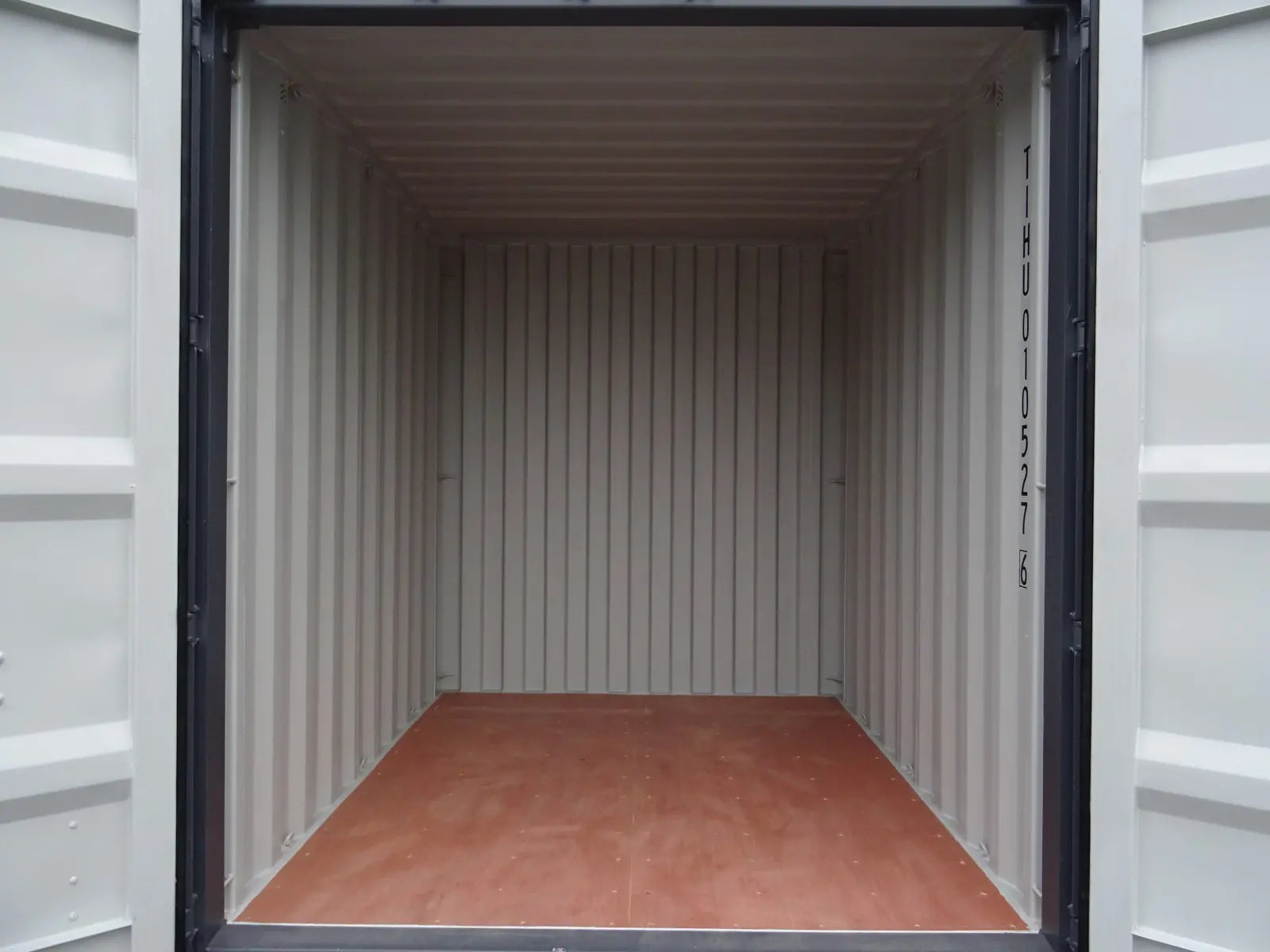 10' HC RAL 7015 Schiefergrau EOD-Mini-Container 3