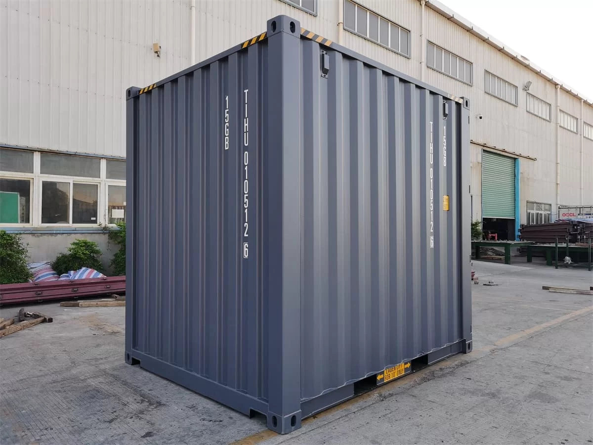 10' High Cube Versandcontainer 2