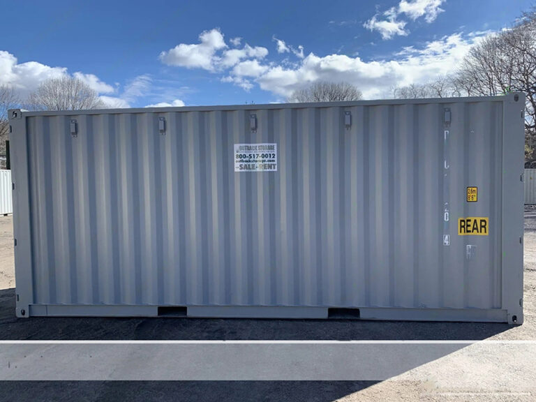 20' x 8' x 8,5' hoch - Neuer zweitüriger Versand-/Lagerbehälter - Grau 2