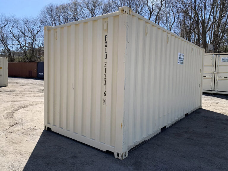 20' x 8' x 8.5' Hoch- Neuer Versand-/Lagerbehälter - Wind- und Wasserdicht - Beige 2