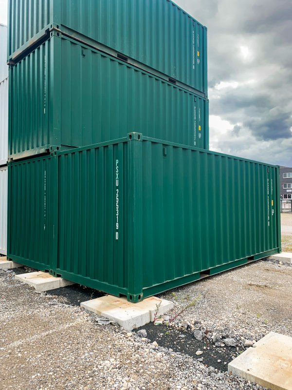 SEECONTAINER ONE-WAY 20 FUSS DV RAL 6005