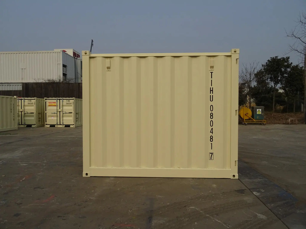 7' RAL 1015 Hell-Elfenbein EOD Container 4
