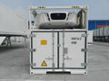 Neuer 40-Fuß-High-Cube- und 45-Fuß-"Belt and Road"-Kühlcontainer für den Schienenverkehr.