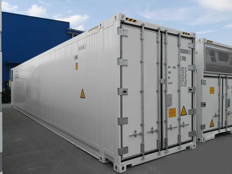 Neuer 40-Fuß-High-Cube- und 45-Fuß-"Belt and Road"-Kühlcontainer für den Schienenverkehr. 4