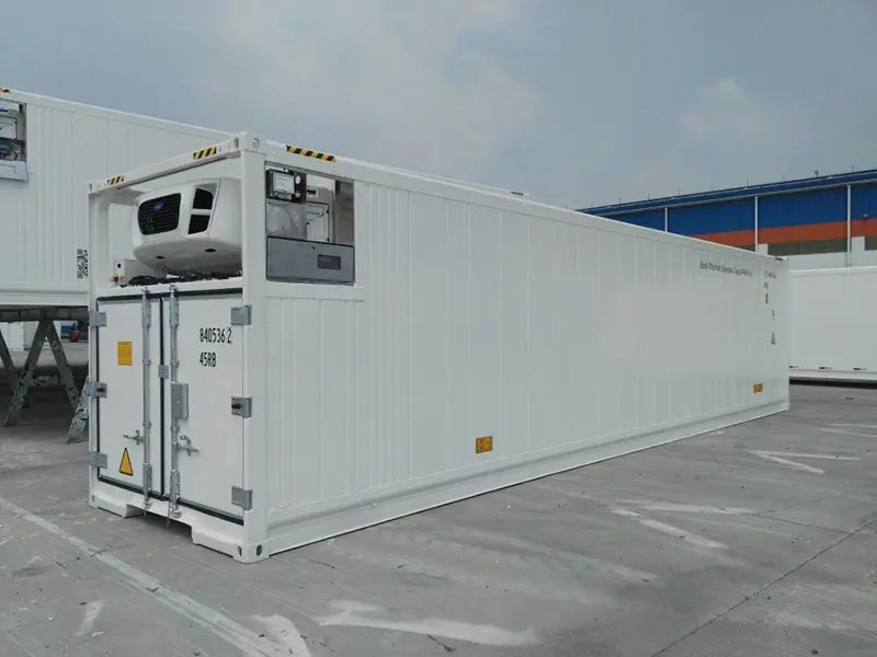Neuer 40-Fuß-High-Cube- und 45-Fuß-"Belt and Road"-Kühlcontainer für den Schienenverkehr. 5