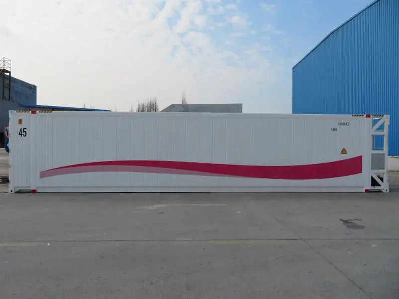 Neuer 40-Fuß-High-Cube- und 45-Fuß-"Belt and Road"-Kühlcontainer für den Schienenverkehr. 3